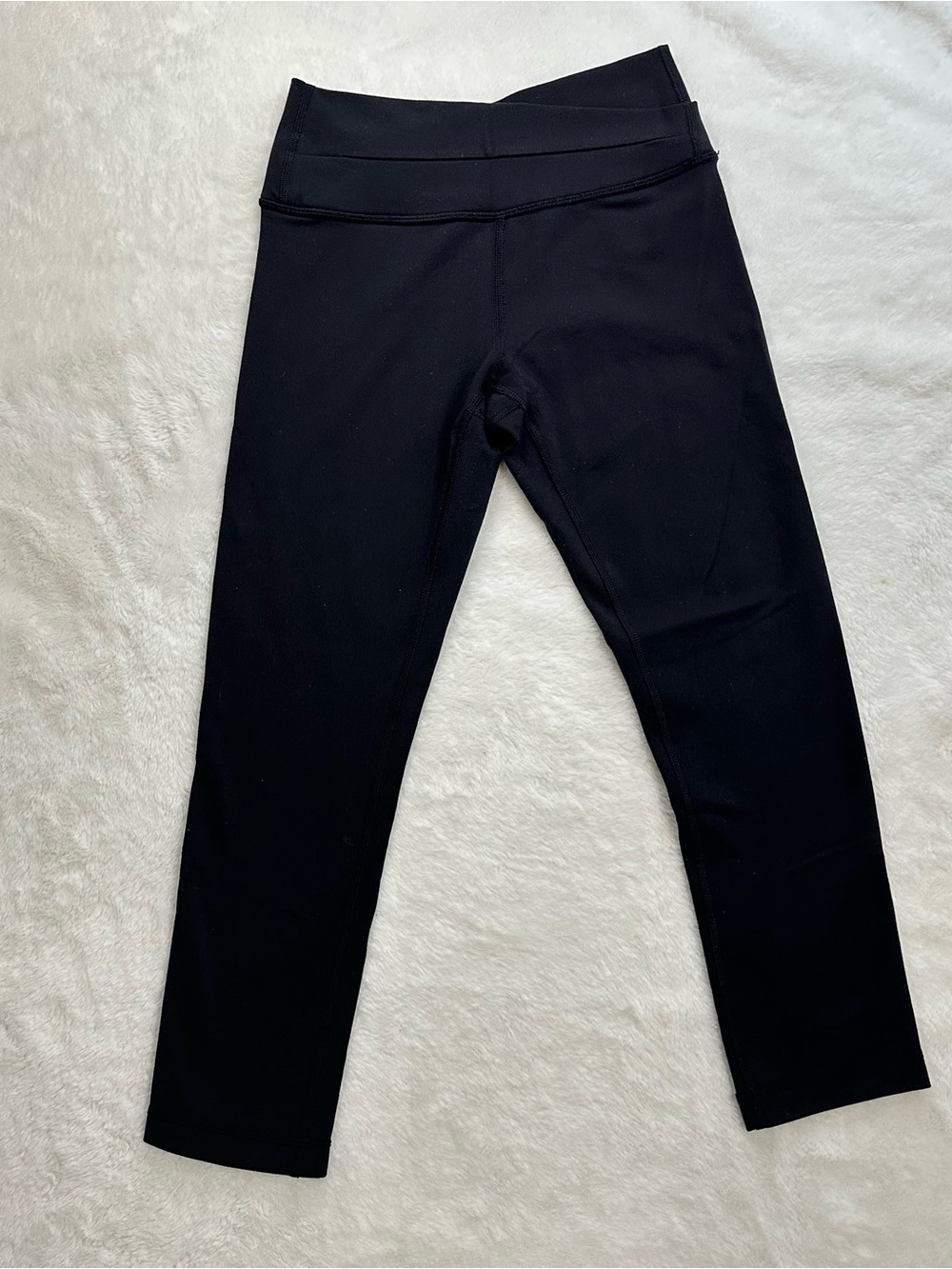 Lululemon Wunder Under Special Edition Crossover Crop Leggings - Black Size 2